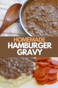 homemade hamburger gravy #recipes #hamburger #gravy #easy #fromscratch #comfortfood